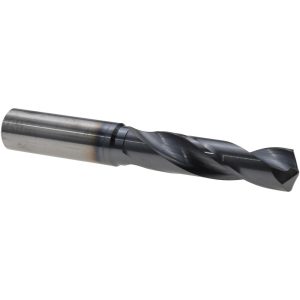 ACCUPRO Jobber Length Drill Bit: 33/64" (0.5156) Dia, 140 deg, Solid Carbide 63310114