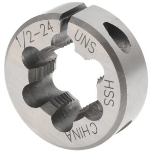 VALUE COLLECTION Round Die: 1/2-24, 1" OD, High Speed Steel 315-1164