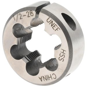 VALUE COLLECTION Round Die: 1/2-28, 1" OD, High Speed Steel 315-1166