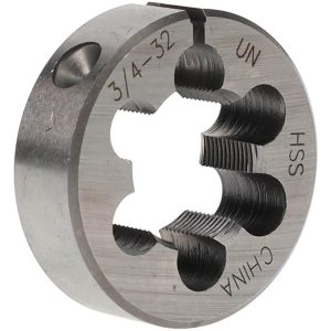 VALUE COLLECTION Round Die: 3/4-32, High Speed Steel 315-1279