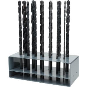 VALUE COLLECTION Drill Bit Set: Aircraft Extension Length Drill Bits, 13 Pc, 118 &deg;, High Speed Steel 63323679