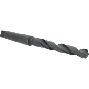 VALUE COLLECTION Taper Shank Drill Bit: 1" Dia, 4MT, 118 &deg; Point, High Speed Steel 63323729