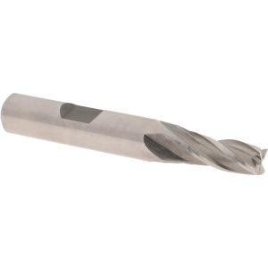 VALUE COLLECTION Square End Mill: 7.00 mm Dia, 4 Flute, High Speed Steel 720-8070