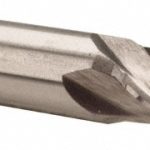 VALUE COLLECTION Square End Mill: 8.00 mm Dia, 4 Flute, High Speed Steel 720-8080