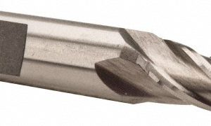 VALUE COLLECTION Square End Mill: 8.00 mm Dia, 4 Flute, High Speed Steel 720-8080