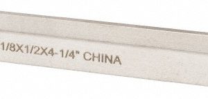 VALUE COLLECTION Cutoff Blade: Tapered, 1/8" Wide, 1/2" High, 4-1/4" Long 363-5025