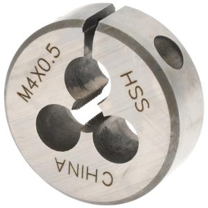 VALUE COLLECTION Round Die: M4x0.5, 1" OD, High Speed Steel 314-1626