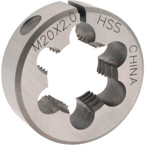 VALUE COLLECTION Round Die: M20x2, High Speed Steel 314-1754