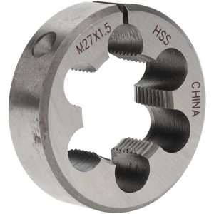 VALUE COLLECTION Round Die: M27x1.5, 2" OD, High Speed Steel 314-1846