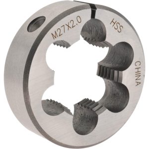 VALUE COLLECTION Round Die: M27x2, 2" OD, High Speed Steel 314-1848