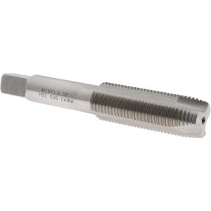 VALUE COLLECTION Spiral Point Tap: M16x1.5 Metric Fine, 3 Flutes, Plug Chamfer, HSS, Bright/Uncoated Coated JY63326771