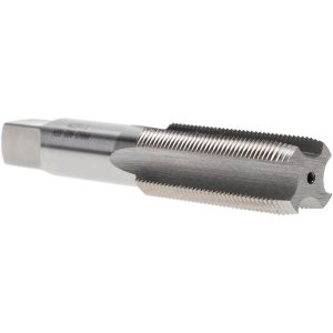 VALUE COLLECTION Straight Flute Tap: M22x1.5 Metric Fine, 4 Flute, Plug Chamfer, High-Speed Steel, Bright/Uncoated Finish JY63326789