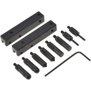VALUE COLLECTION Caliper Accessory Kit: 8 Pc, Use with Vernier, Dial & Electronic Calipers, Includes (2) Ball Contact Points, (2) Conical Contact Points, (2) Flat Contact Points & (2) Spline Contact Points 101-0020