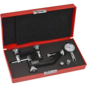 VALUE COLLECTION Dial Indicator & Base Kit: 0.03" Range, 0-15-0 Dial Reading 135-0014