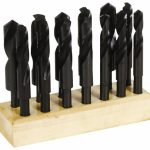 VALUE COLLECTION Drill Bit Set: Reduced Shank Drill Bits, 13 Pc, 1" Drill Bit Size, 118 &deg;, High Speed Steel 63327787