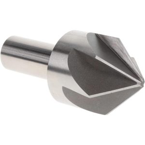 VALUE COLLECTION Countersink: 2" Head Dia, 90.00 deg Included Angle, 6 Flute, Cobalt Steel, Right Hand Cut SC2190200
