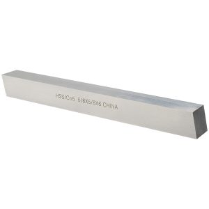 VALUE COLLECTION Tool Bit Blank: 5/8" Wide, 5/8" High, 6" OAL, M35 Cobalt, Square 460-2600