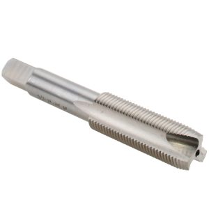 VALUE COLLECTION Spiral Point Tap: 5/8-18 UNF, 3 Flutes, Plug Chamfer, HSS, Bright/Uncoated Coated JY63328595
