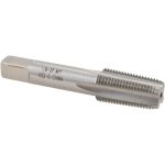 VALUE COLLECTION Standard Pipe Tap: 1/8-27, NPT, 4 Flutes, High Speed Steel, Bright/Uncoated JY63328645