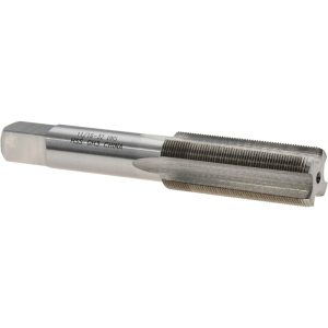 VALUE COLLECTION Straight Flute Tap: 11/16-32 UNS, 4 Flute, Bottoming Chamfer, High-Speed Steel, Bright/Uncoated Finish JY63328694
