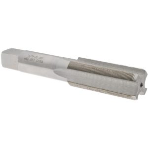 VALUE COLLECTION Straight Flute Tap: 13/16-32 UNS, 4 Flute, Bottoming Chamfer, High-Speed Steel, Bright/Uncoated Finish JY63328702