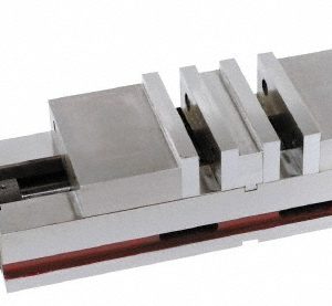 VALUE COLLECTION Machine Vise: Double-Station, 101.60 mm Jaw Opening, Stationary Base, Precision 428-12601
