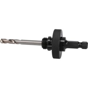 LENOX Hole Saw Arbor: 6" Saw Dia, Straight Shank, Drill Pilot 1779805