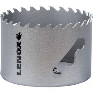 LENOX Hole Saw: 3" Saw Dia, 1-1/2" Cut Depth LXAH3