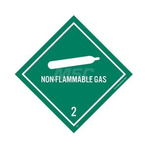 ACCUFORMNMC 25 Qty 1 Pack Non Flammable Gas DOT Shipping Label DL6AP