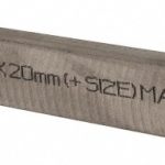 MAK-A-KEY Oversized Key Stock: 12" Long, 18-8 Stainless Steel 752020-305