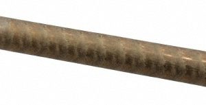 CONCAST METAL PRODUCTS CO. 1 Inch Diameter x 13 Inch Long, Bronze Round Rod 63382444
