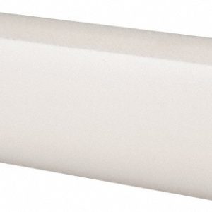 USA INDUSTRIALS Plastic Bar: Acetal, 1" Thick, 12" Long, Natural Color BULK-PS-AC-130