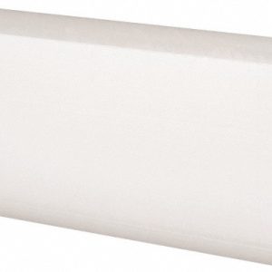 USA INDUSTRIALS Plastic Bar: Acetal, 1" Thick, 12" Long, Natural Color BULK-PS-AC-163
