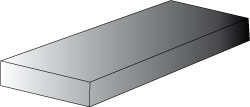 PROFESSIONAL PLASTICS Plastic Sheet: UHMWPE, 1/2" Thick x 24" Wide x 4' Long, Blue SUHMWBK.500X24.000X48.000