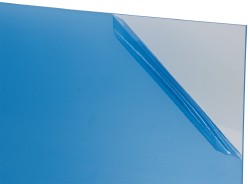PROFESSIONAL PLASTICS Plastic Sheet: Acrylic, 1/8" Thick x 24" Wide x 3' Long SACR.125X24.000X36.000CEF