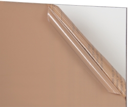 PROFESSIONAL PLASTICS Plastic Sheet: Acrylic, 3/16" Thick x 24" Wide x 3' Long SACR.187X24.000X36.000CEF