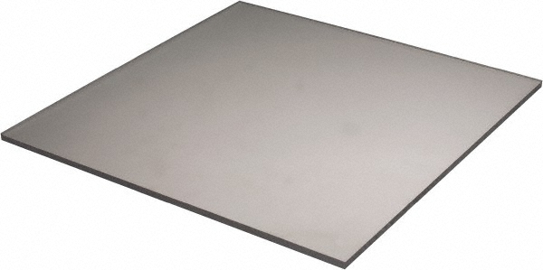 PROFESSIONAL PLASTICS Plastic Sheet: Acrylic, 1/4" Thick x 12" Wide x 1' Long SACR.250X12.000X12.000CEF