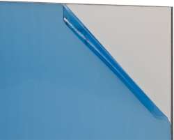 PROFESSIONAL PLASTICS Plastic Sheet: Acrylic, 1/4" Thick x 12" Wide x 2' Long SACR.250X12.000X24.000CEF