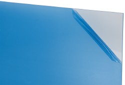 PROFESSIONAL PLASTICS Plastic Sheet: Acrylic, 1/4" Thick x 24" Wide x 4' Long SACR.250X24.000X48.000CEF