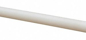 PROFESSIONAL PLASTICS Plastic Rod: Fiberglass, 5' Long, 1/8" Dia, White RFIBWH.125X60.000