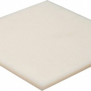 USA INDUSTRIALS Plastic Sheet: Nylon 6/6, 3/8" Thick x 24" Wide x 2' Long, Natural BULK-PS-NYL-22