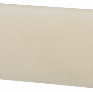 USA INDUSTRIALS Plastic Bar: Nylon 6/6, 1/2" Thick, 48" Long, Natural Color BULK-PS-NYL-128
