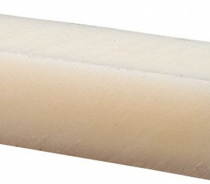 USA INDUSTRIALS Plastic Bar: Nylon 6/6, 1" Thick, 48" Long, Natural Color BULK-PS-NYL-221