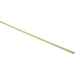 PROFESSIONAL PLASTICS Plastic Rod: Epoxyglass Laminate (G10 & FR4), 4' Long, 1/4" Dia, Yellow RG10NA.250X48.000