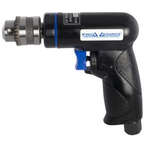 PRO-SOURCE Air Drill: 1/4" Keyed Chuck, Reversible 5560003122PRO