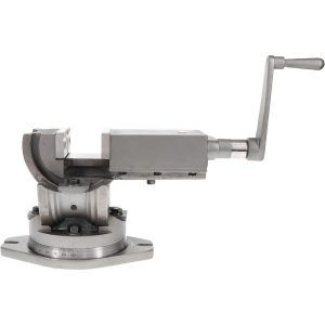 GIBRALTAR Machine Vise: Single-Station, 4.00" Jaw Width, 4" Jaw Opening, Swivel Base, Precision 110052
