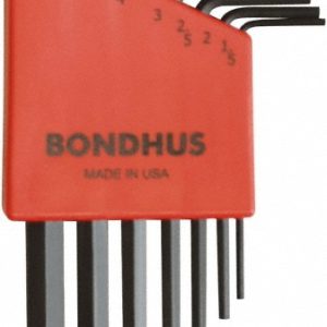 BONDHUS 7 Piece L-Key Ball End Hex Key Set 12292