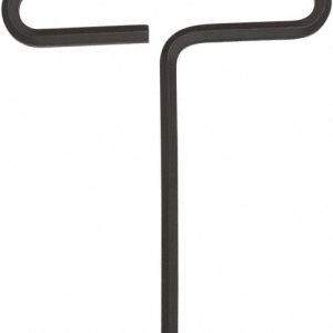 BONDHUS Hex Key: 5/16" Hex, Hex End, T-Handle Cushion Grip 15513