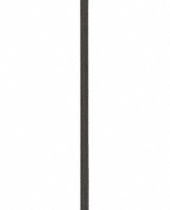 BONDHUS Hex Key: 6.00 mm Hex, Hex End, T-Handle 15568