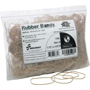 ABILITYONE Rubber Band Strapping; UNSPSC Code: 24141500 7510002051438